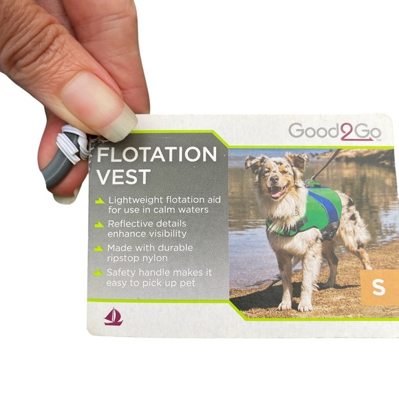 Nwt Good2Go Dog flotation vest nwt small - Picture 5 of 6